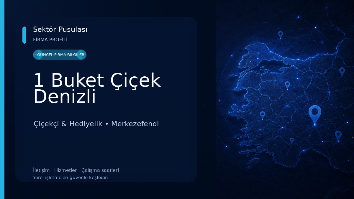 1 Buket Çiçek Denizli Çiçekçi & Hediyelik