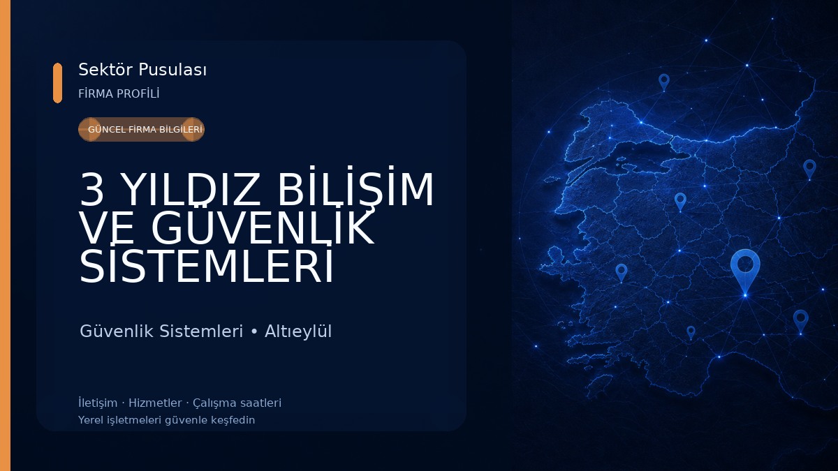 3 YILDIZ BİLİŞİM VE GÜVENLİK SİSTEMLERİ Güvenlik Sistemleri