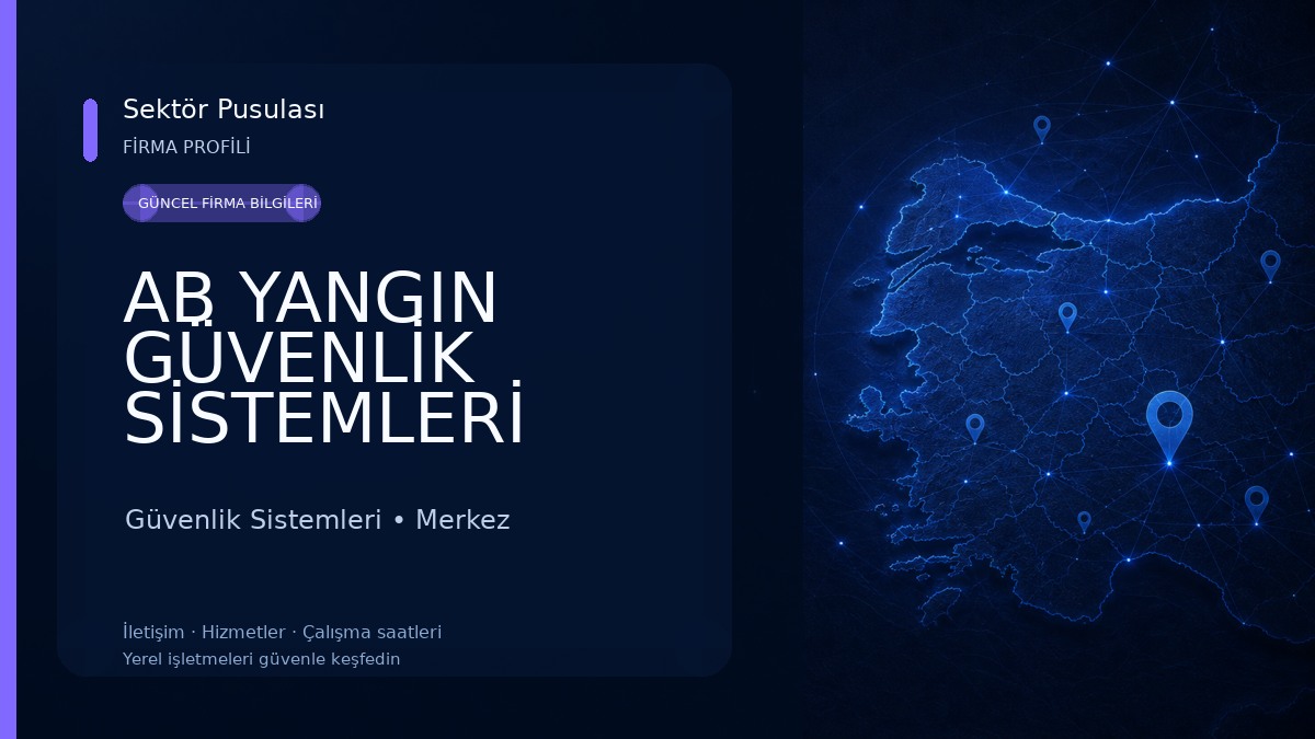 AB YANGIN GÜVENLİK SİSTEMLERİ 
