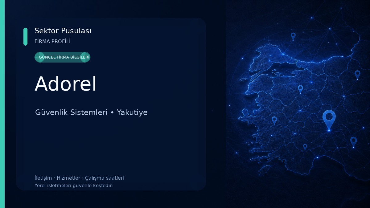 Adorel Güvenlik Sistemleri