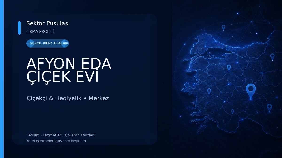 AFYON EDA ÇİÇEK EVİ 