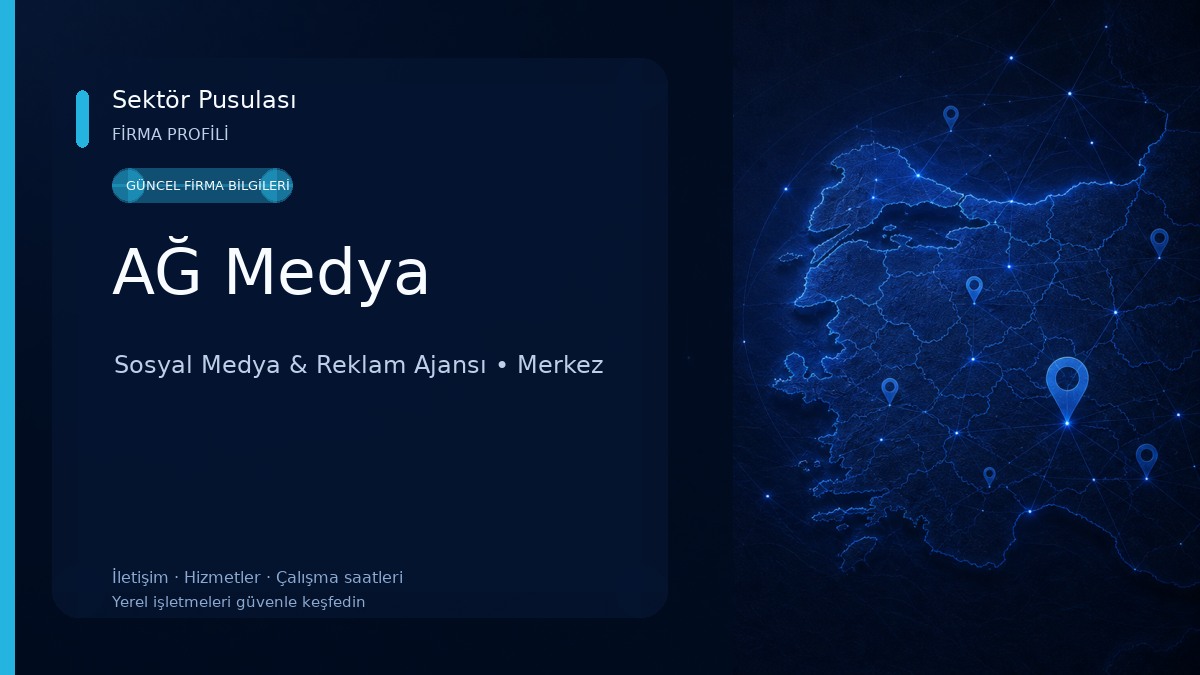 AĞ Medya Sosyal Medya & Reklam Ajansı