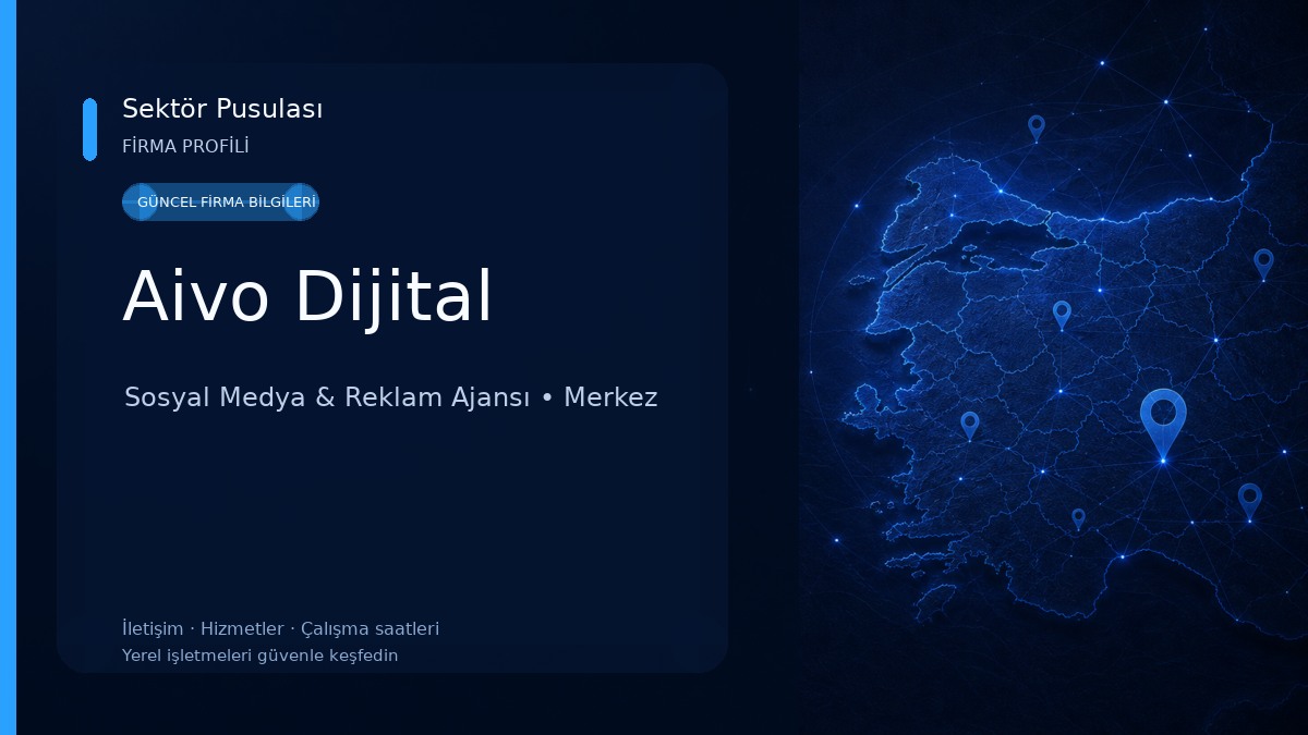 Aivo Dijital Sosyal Medya & Reklam Ajansı