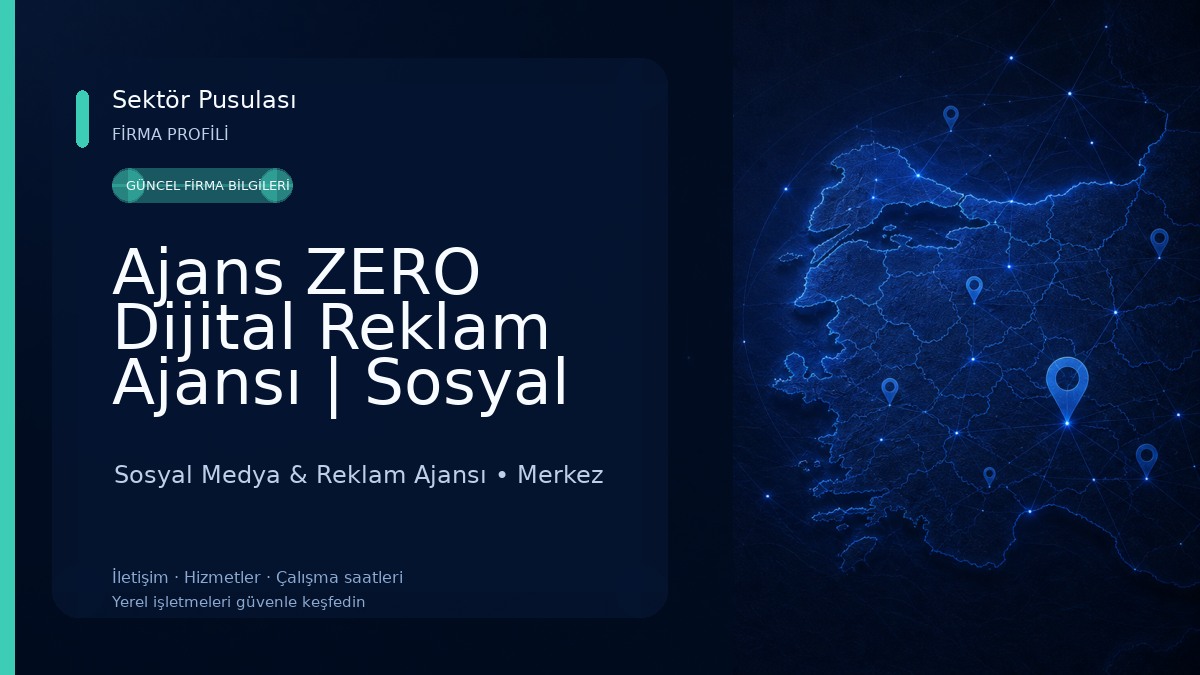 Ajans ZERO Dijital Reklam Ajansı | Sosyal Medya, Web Tasarım E-ticaret Çözümleri 