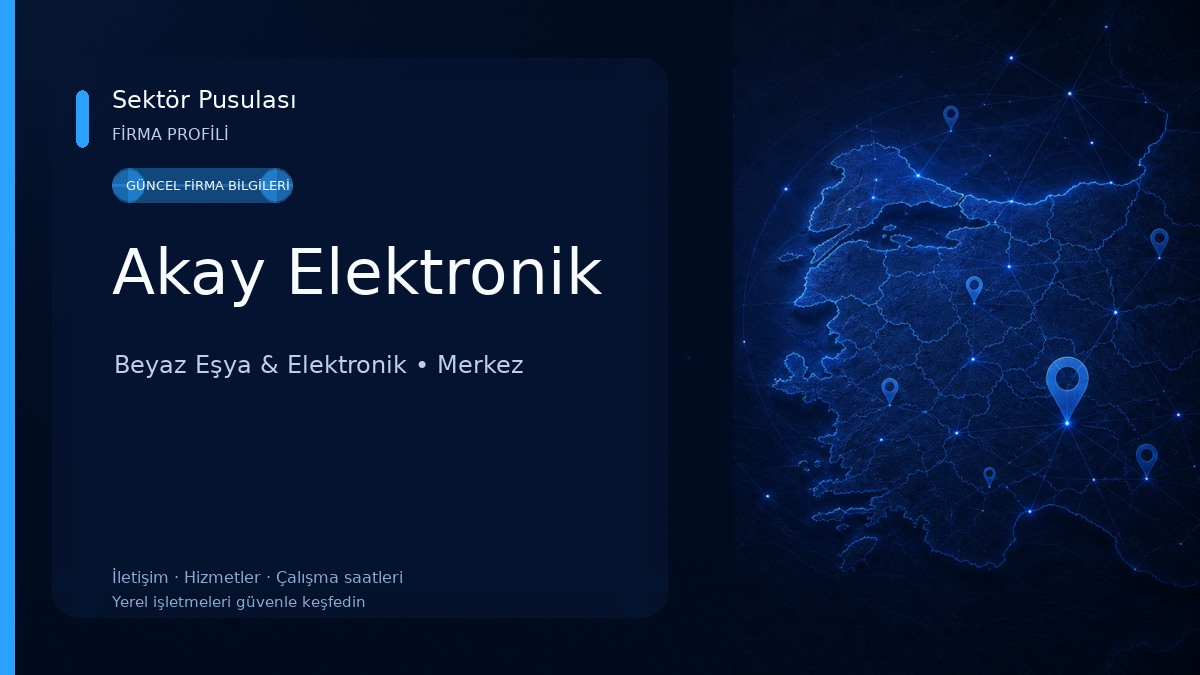 Akay Elektronik Beyaz Eşya & Elektronik