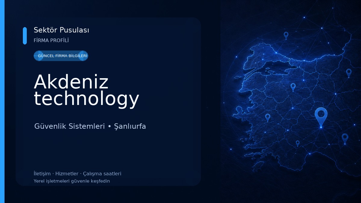 Akdeniz technology Güvenlik Sistemleri