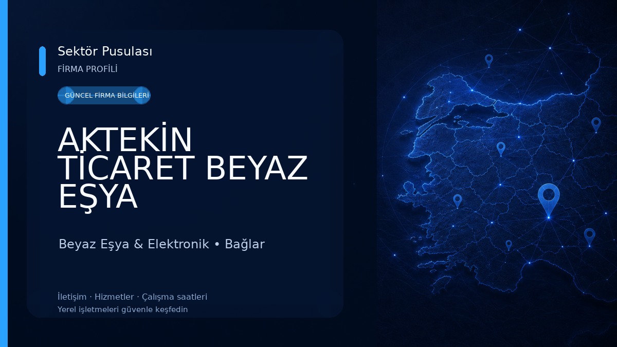 AKTEKİN TİCARET BEYAZ EŞYA Beyaz Eşya & Elektronik