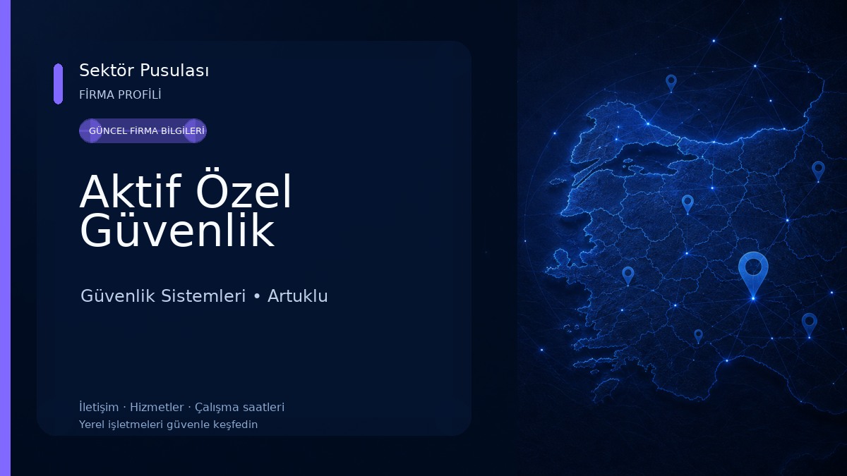 Aktif Özel Güvenlik Güvenlik Sistemleri