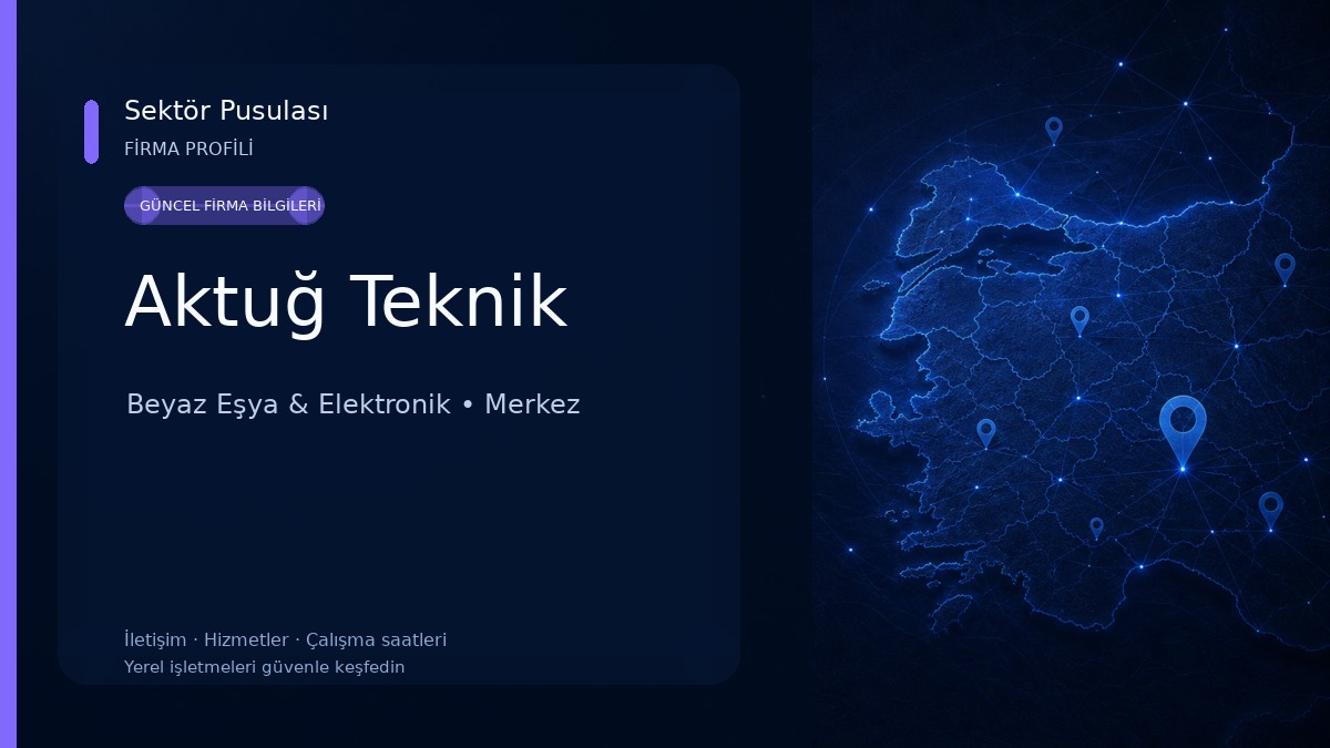 Aktuğ Teknik Beyaz Eşya & Elektronik
