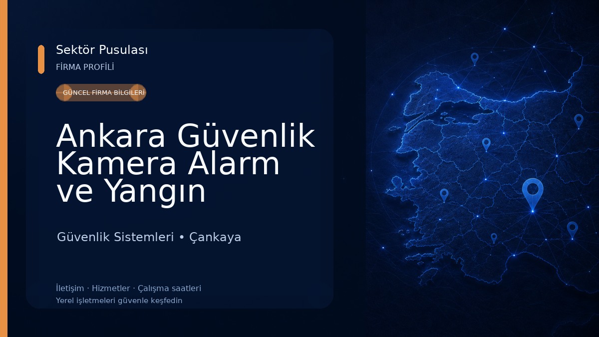 Ankara Güvenlik Kamera Alarm ve Yangın Algılama Alarm Sistemleri - Alps Güvenlik 