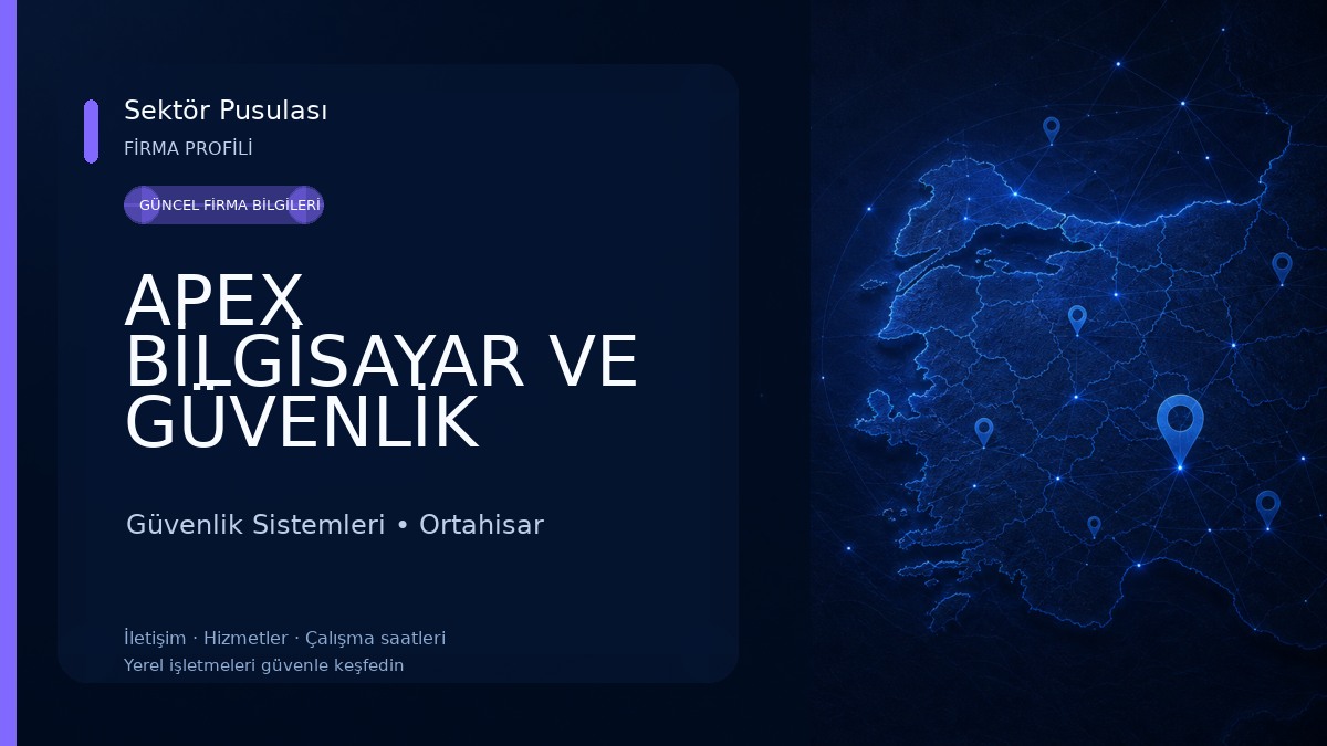 APEX BİLGİSAYAR VE GÜVENLİK Güvenlik Sistemleri