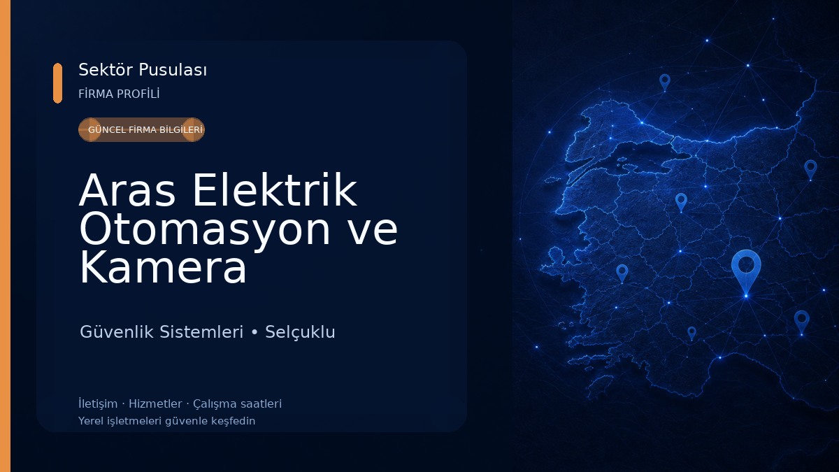 Aras Elektrik Otomasyon ve Kamera Güvenlik Sistemleri Güvenlik Sistemleri