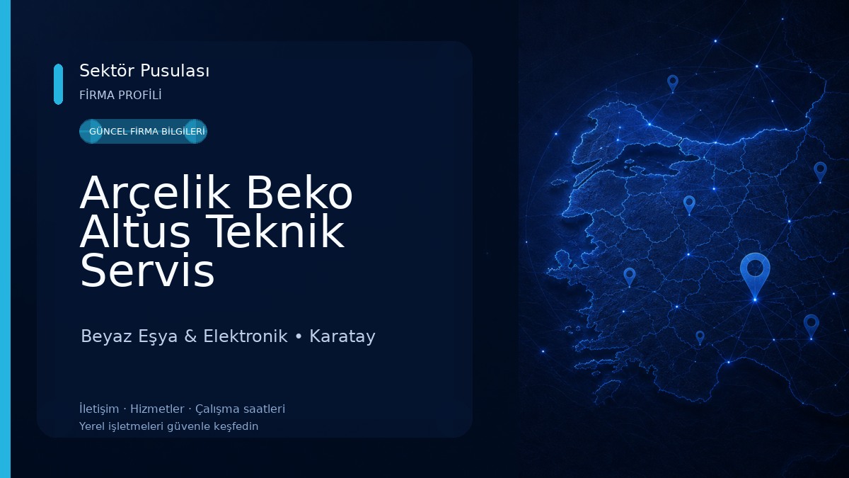 Arçelik Beko Altus Teknik Servis