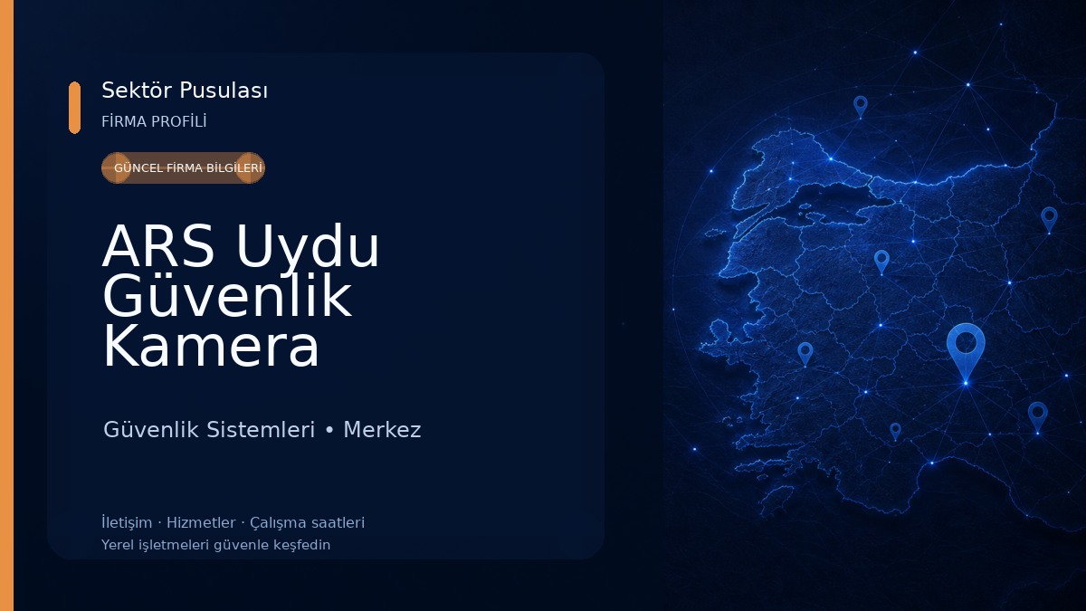 ARS Uydu Güvenlik Kamera 