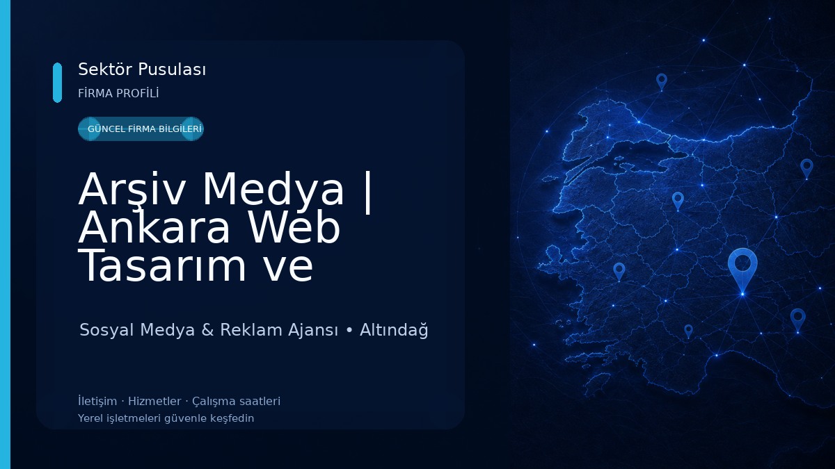 Arşiv Medya | Ankara Web Tasarım ve Reklam Ajansı Sosyal Medya & Reklam Ajansı