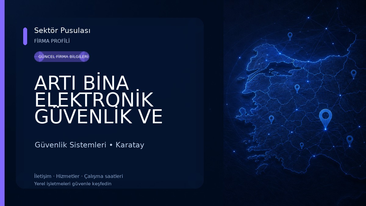 ARTI BİNA ELEKTRONİK GÜVENLİK VE İLETİŞİM SİSTEMLERİ Güvenlik Sistemleri