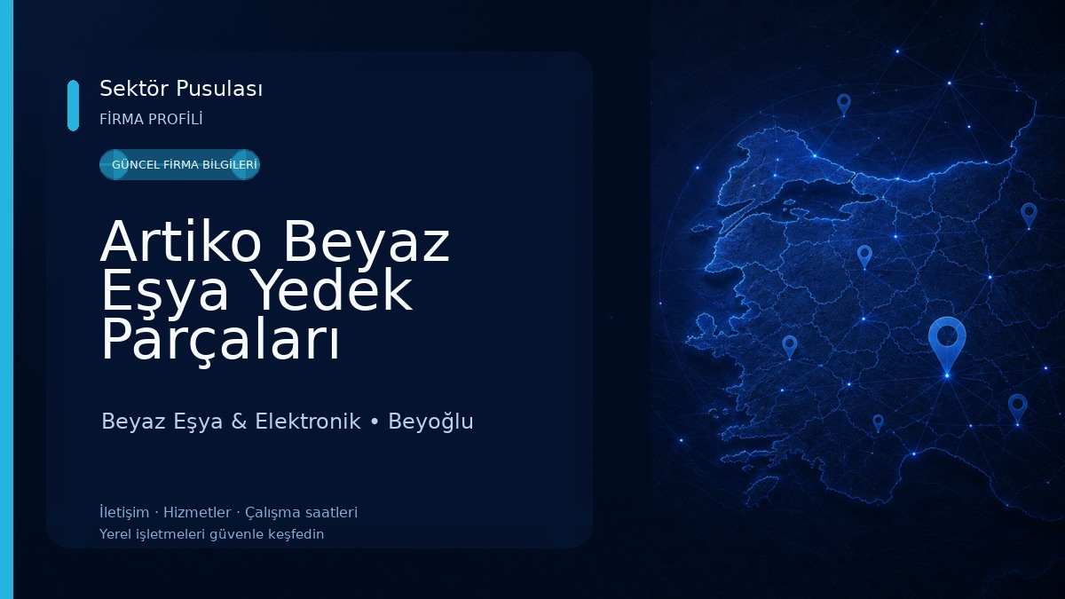 Artiko Beyaz Eşya Yedek Parçaları Beyaz Eşya & Elektronik