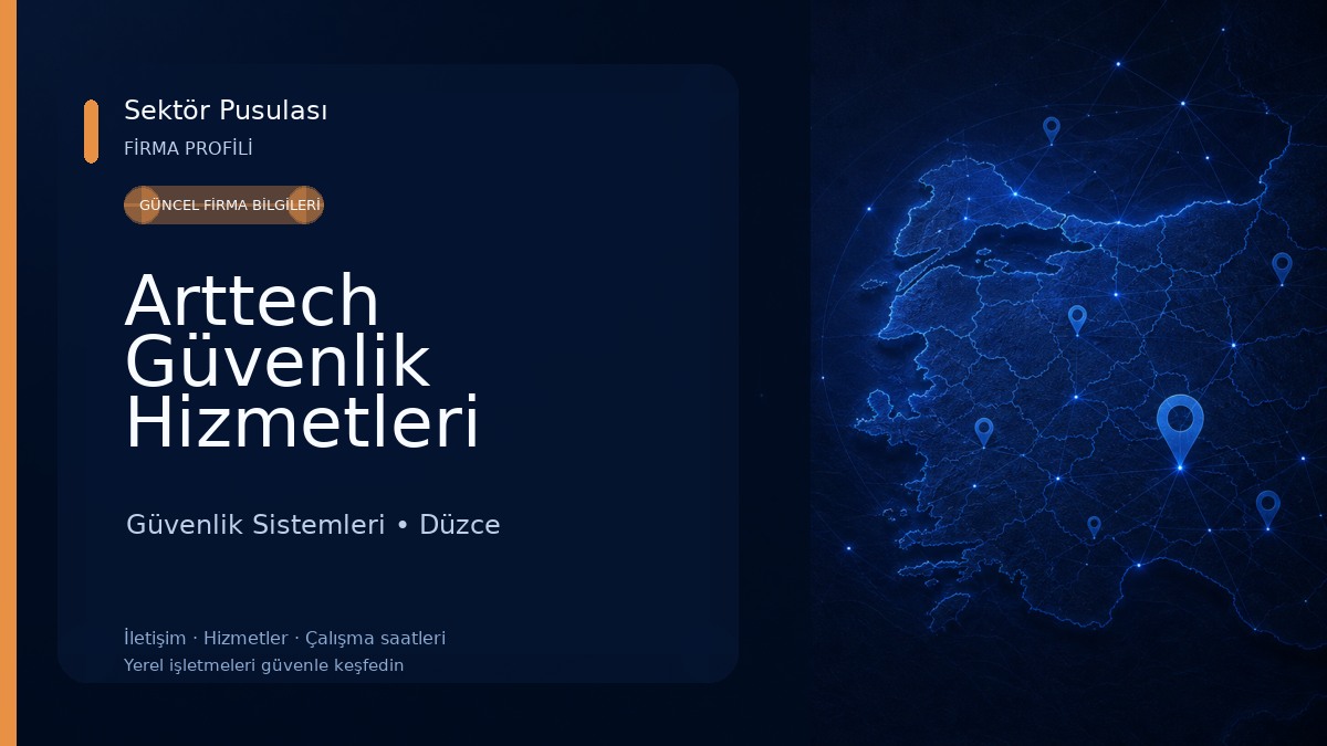 Arttech Güvenlik Hizmetleri Anonim Şirketi Güvenlik Sistemleri