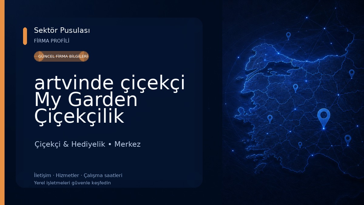 artvinde çiçekçi My Garden Çiçekçilik 