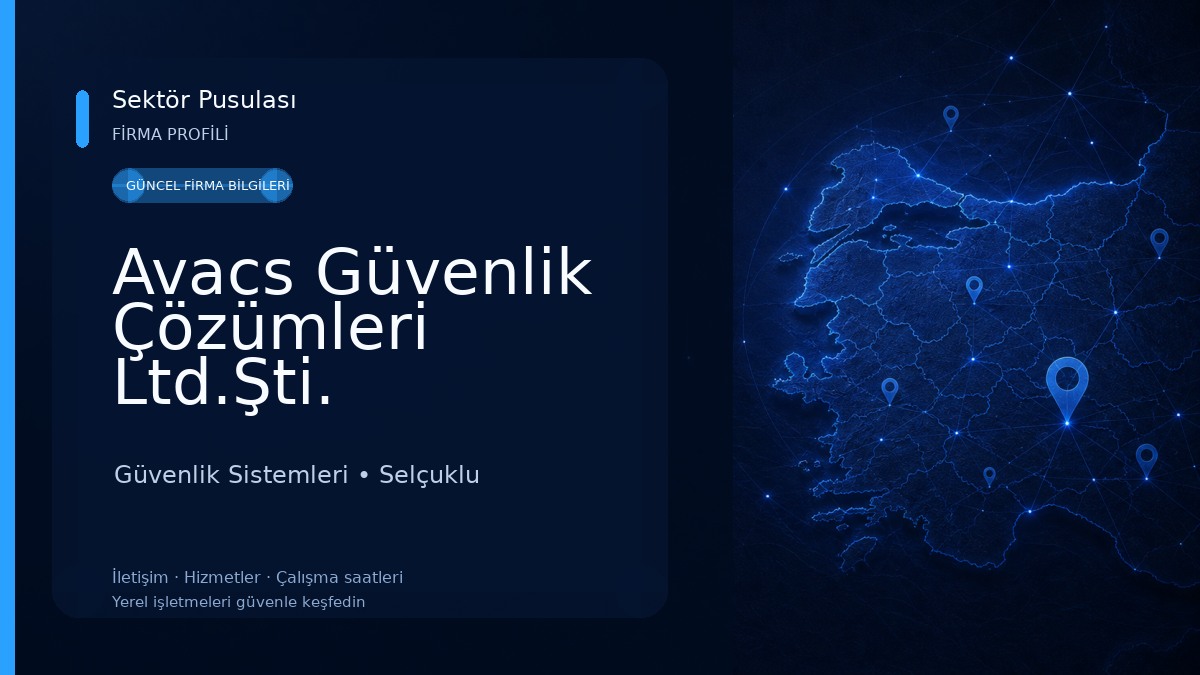 Avacs Güvenlik Çözümleri Ltd.Şti.