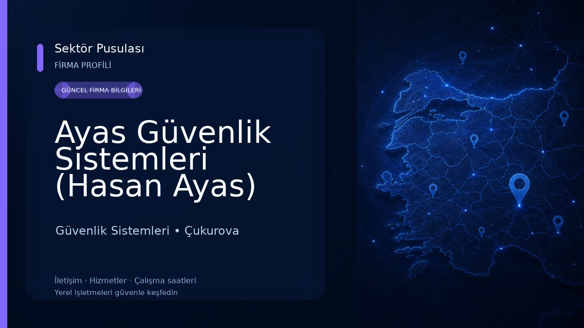 Ayas Güvenlik Sistemleri (Hasan Ayas) Güvenlik Sistemleri