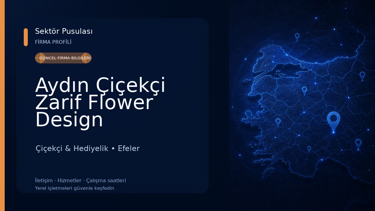 Aydın Çiçekçi Zarif Flower Design Çiçekçi & Hediyelik
