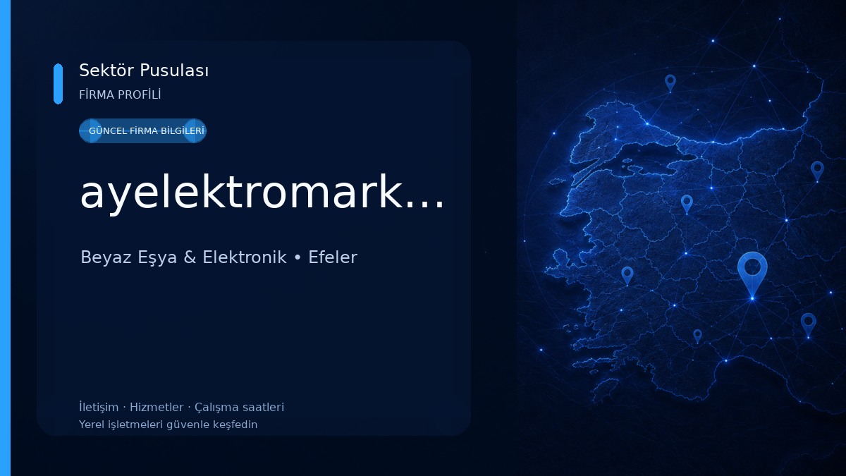 ayelektromarket.com Beyaz Eşya & Elektronik