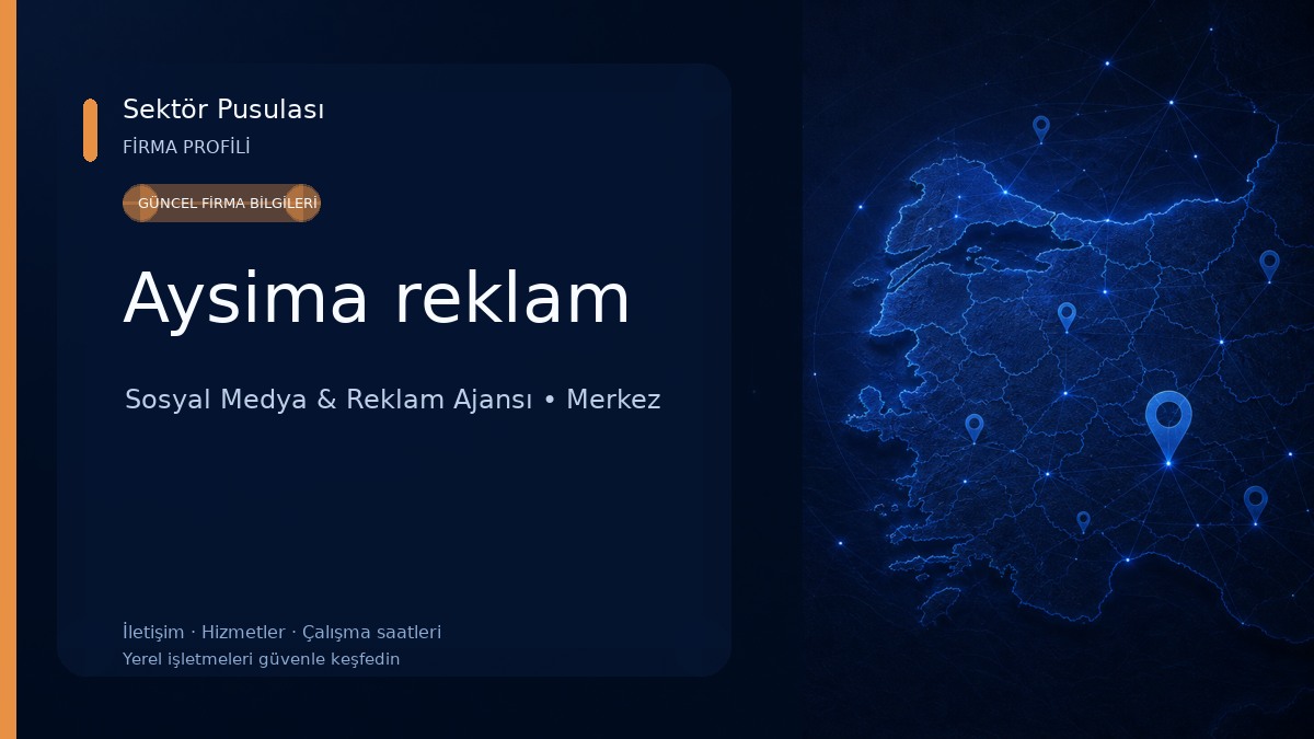 Aysima reklam Sosyal Medya & Reklam Ajansı
