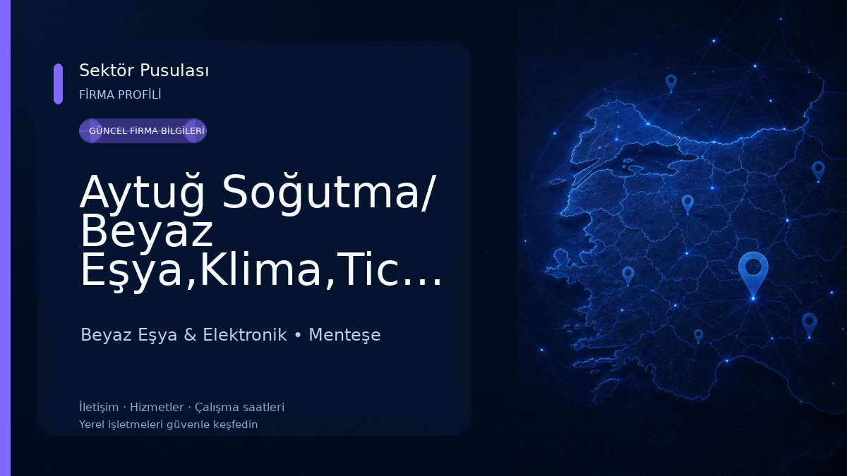 Aytuğ Soğutma/ Beyaz Eşya,Klima,Ticari Soğutucu Servisi 