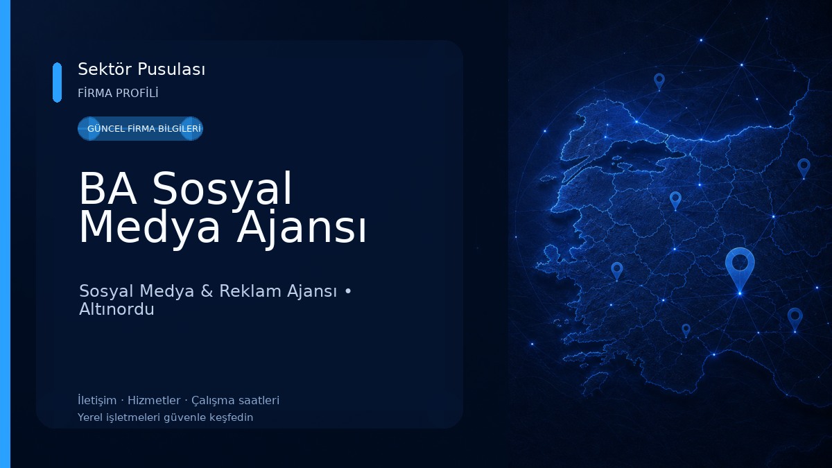 BA Sosyal Medya Ajansı Sosyal Medya & Reklam Ajansı