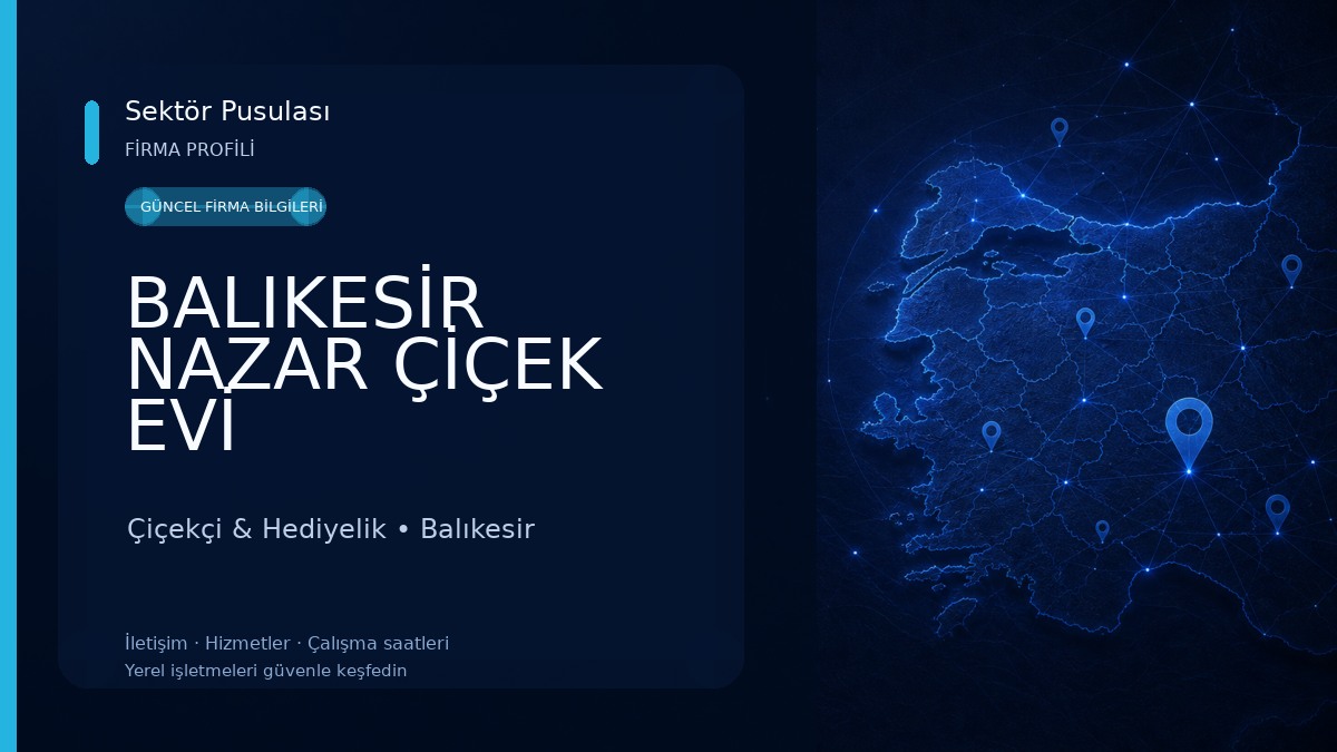 BALIKESİR NAZAR ÇİÇEK EVİ Çiçekçi & Hediyelik