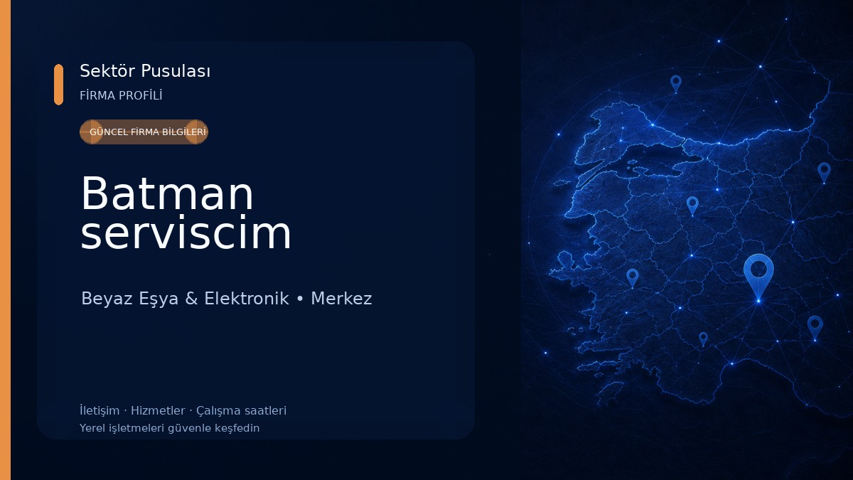 Batman serviscim Beyaz Eşya & Elektronik
