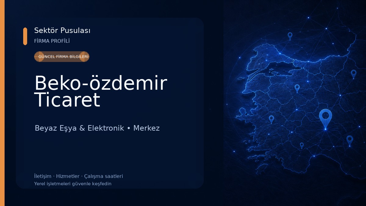Beko-özdemir Ticaret