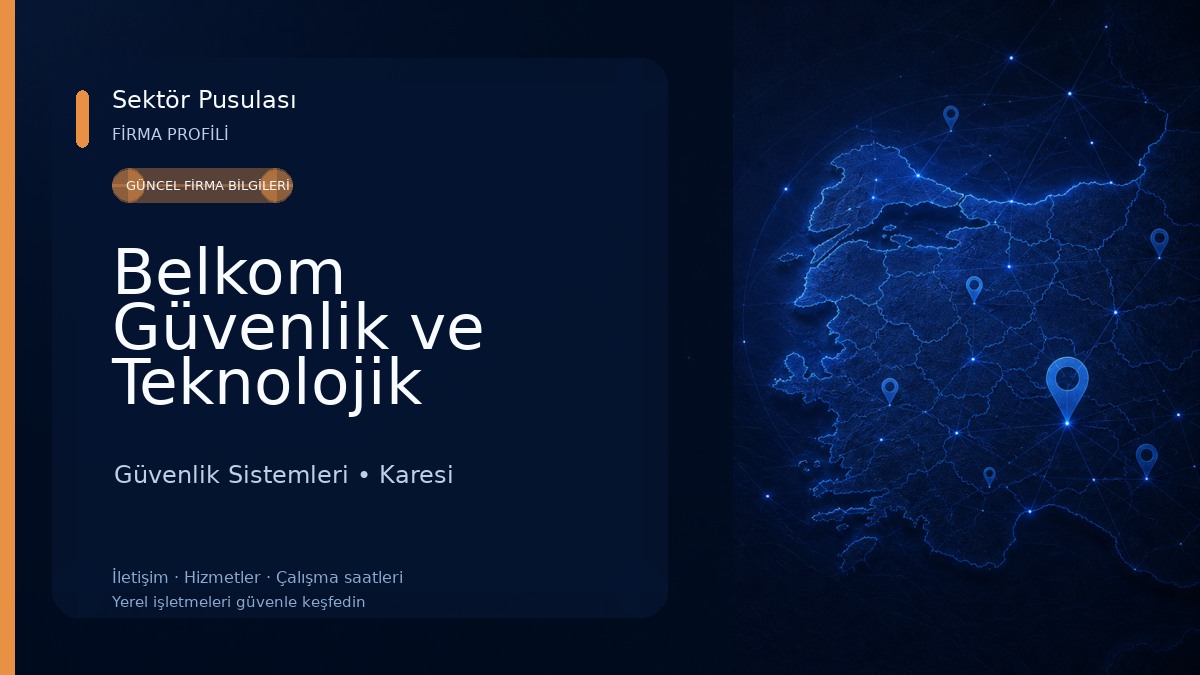 Belkom Güvenlik ve Teknolojik Sistemler Güvenlik Sistemleri