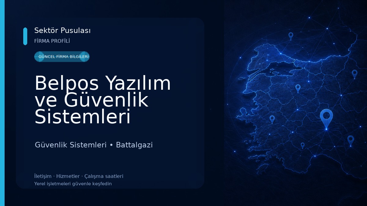 Belpos Yazılım ve Güvenlik Sistemleri