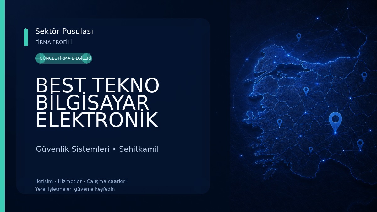 BEST TEKNO BİLGİSAYAR ELEKTRONİK GÜVENLİK SİSTEMLERİ GAZİANTEP Güvenlik Sistemleri