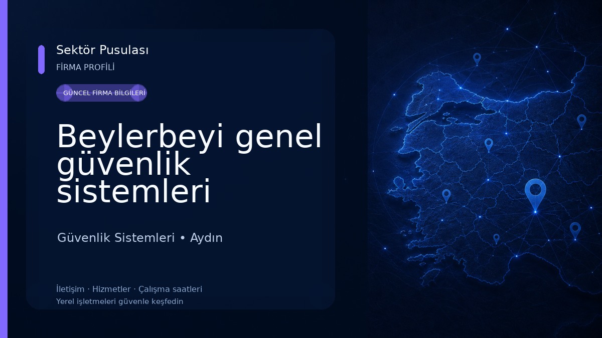 Beylerbeyi genel güvenlik sistemleri Güvenlik Sistemleri