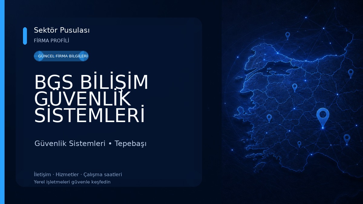 BGS BİLİŞİM GÜVENLİK SİSTEMLERİ