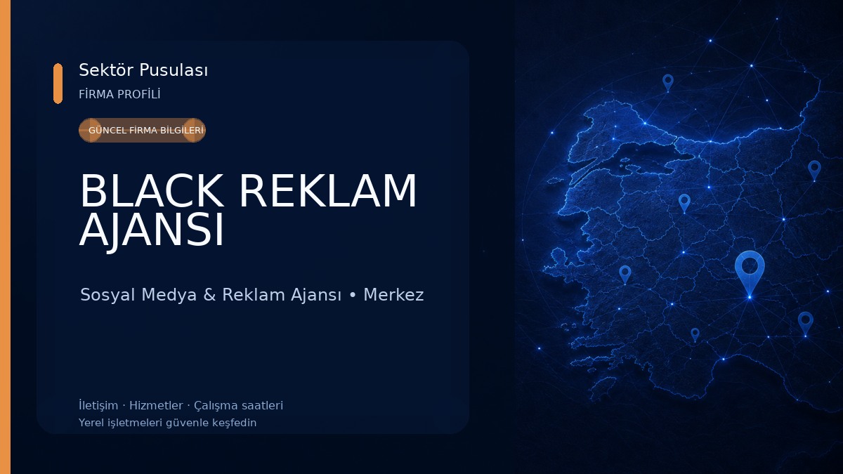 BLACK REKLAM AJANSI Sosyal Medya & Reklam Ajansı
