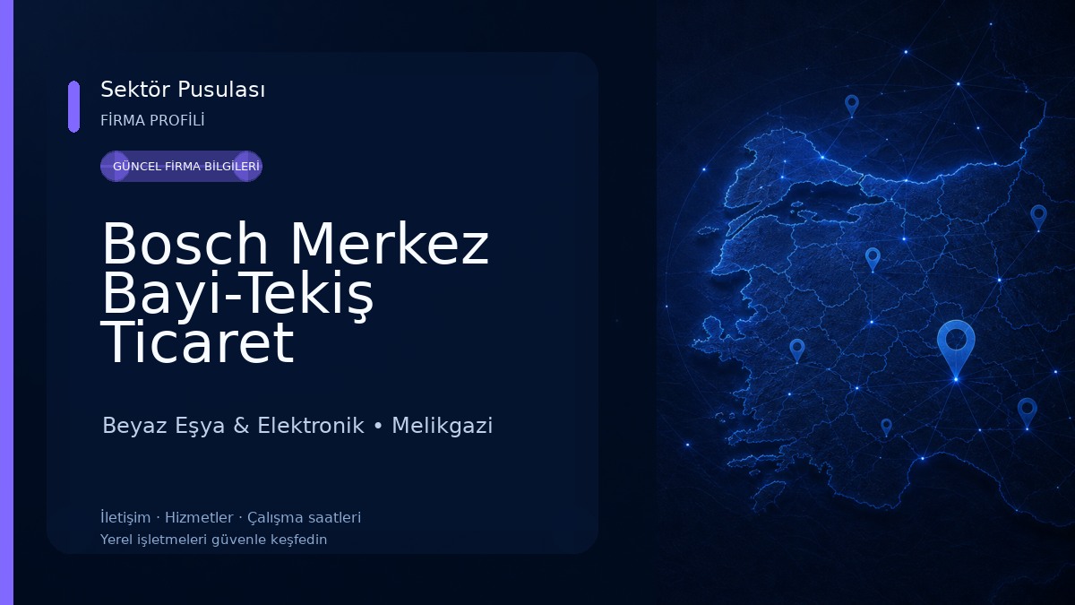 Bosch Merkez Bayi-Tekiş Ticaret