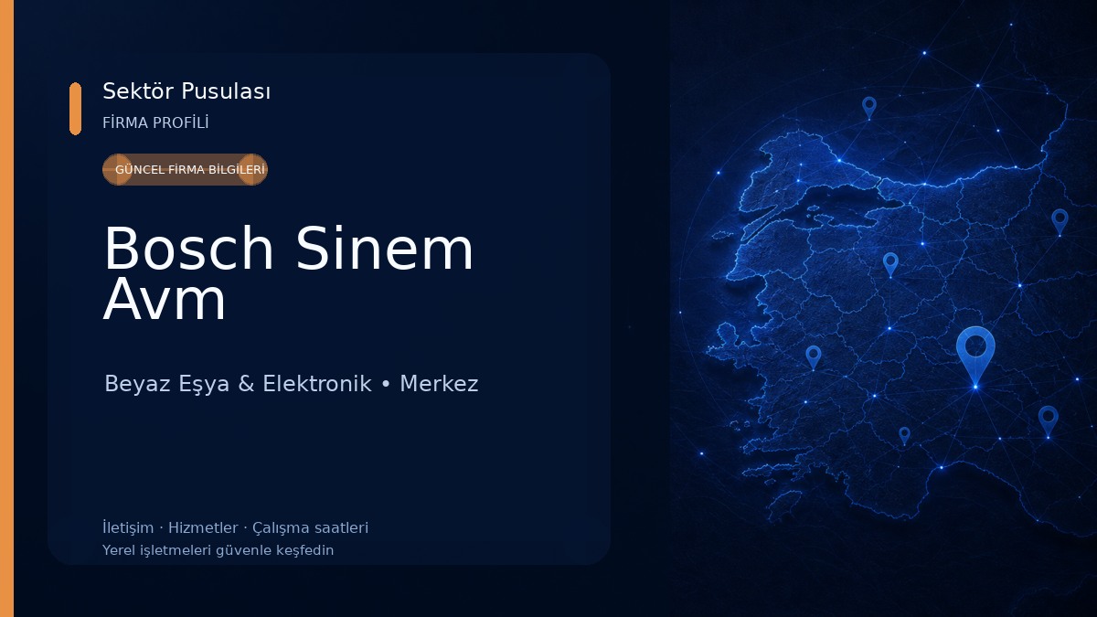 Bosch Sinem Avm