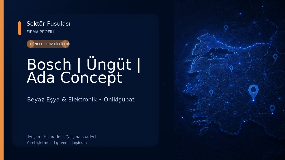 Bosch | Üngüt | Ada Concept