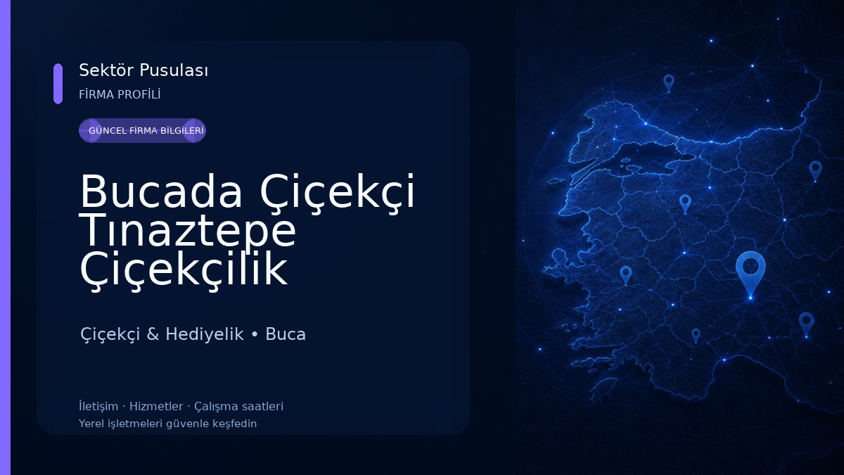 Bucada Çiçekçi Tınaztepe Çiçekçilik Çiçekçi & Hediyelik