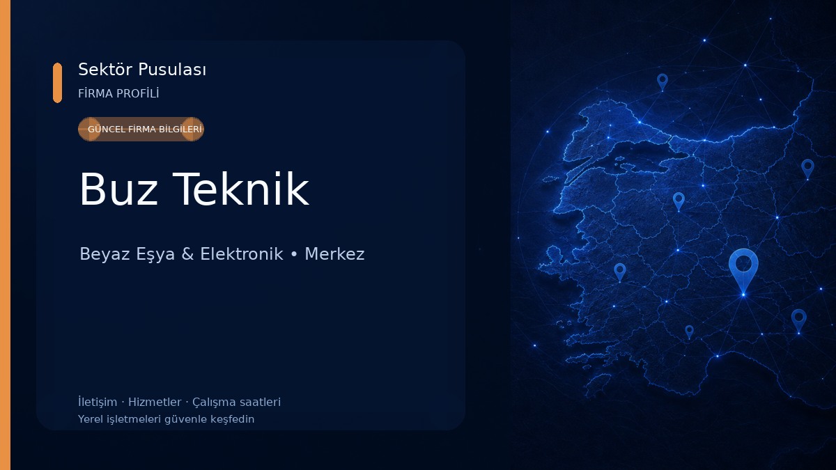 Buz Teknik Beyaz Eşya & Elektronik