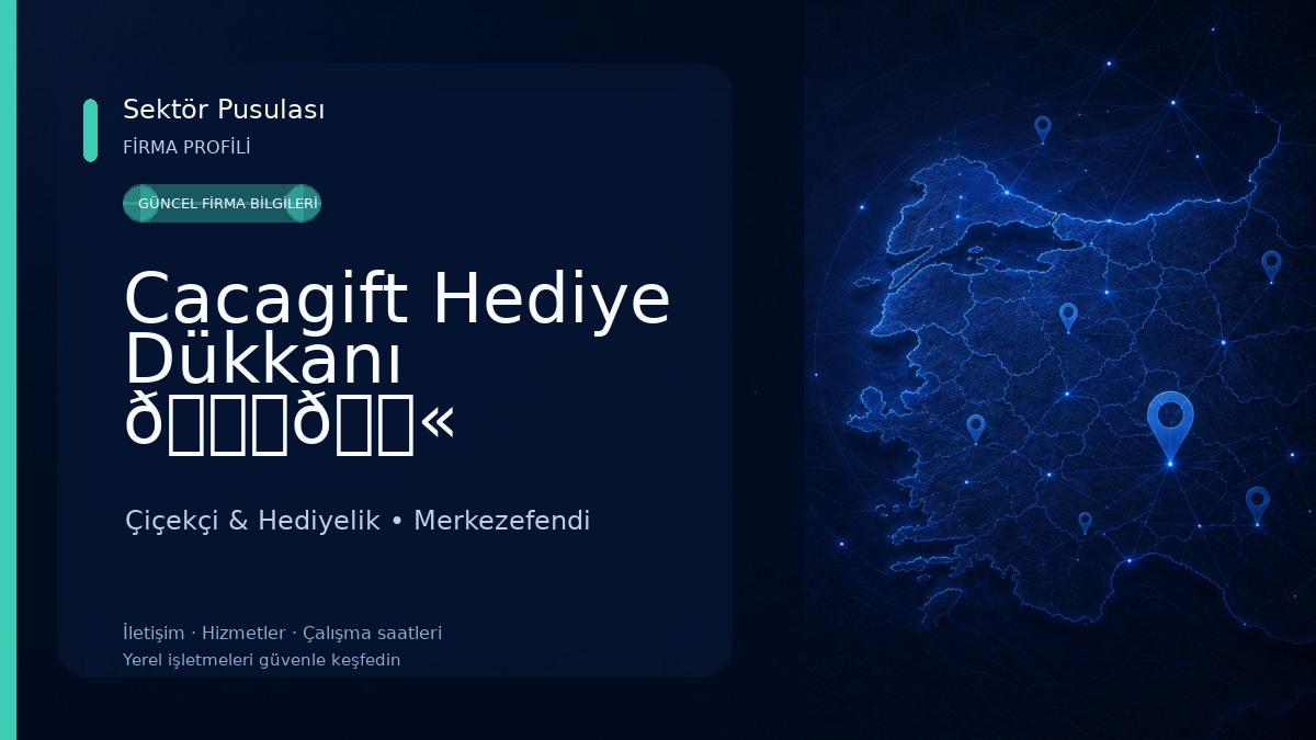 Cacagift Hediye Dükkanı 🎁🍫 Çiçekçi & Hediyelik