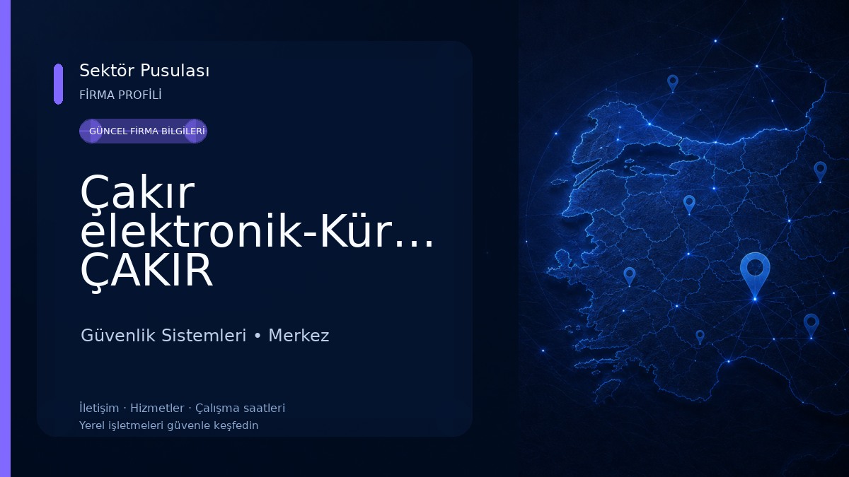 Çakır elektronik-Kürşat ÇAKIR