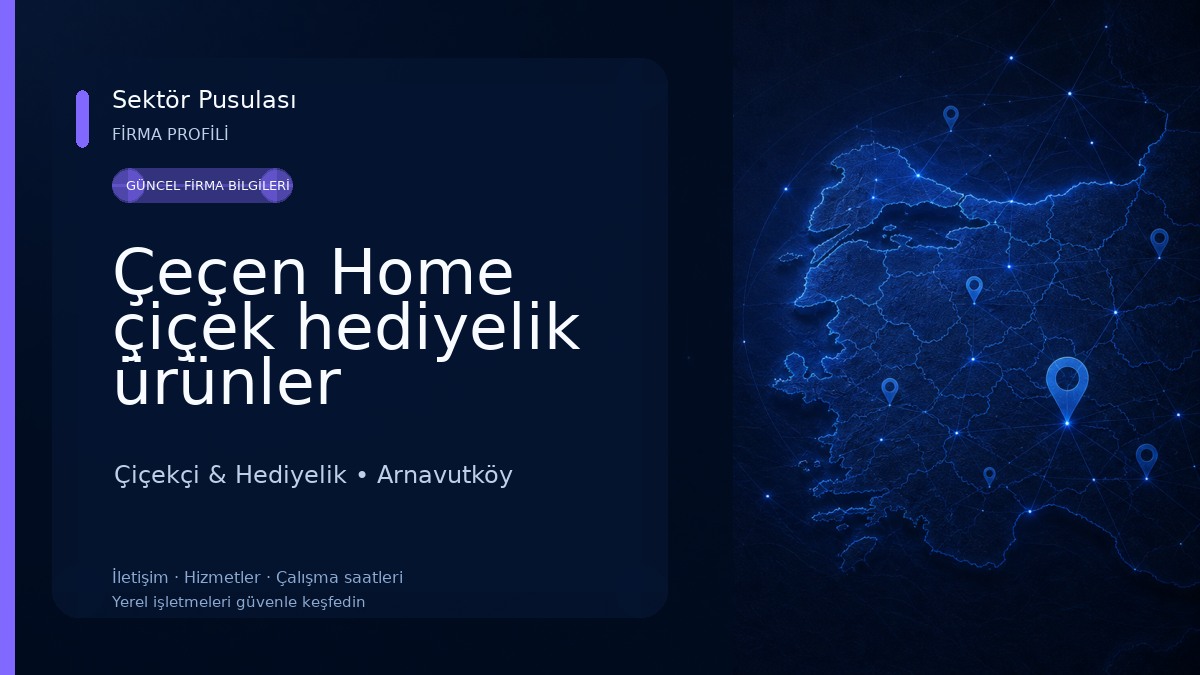 Çeçen Home çiçek hediyelik ürünler Çiçekçi & Hediyelik