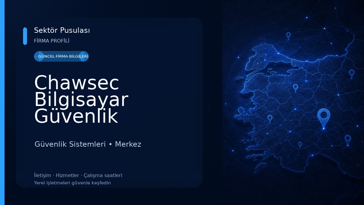Chawsec Bilgisayar Güvenlik kamera sistemleri