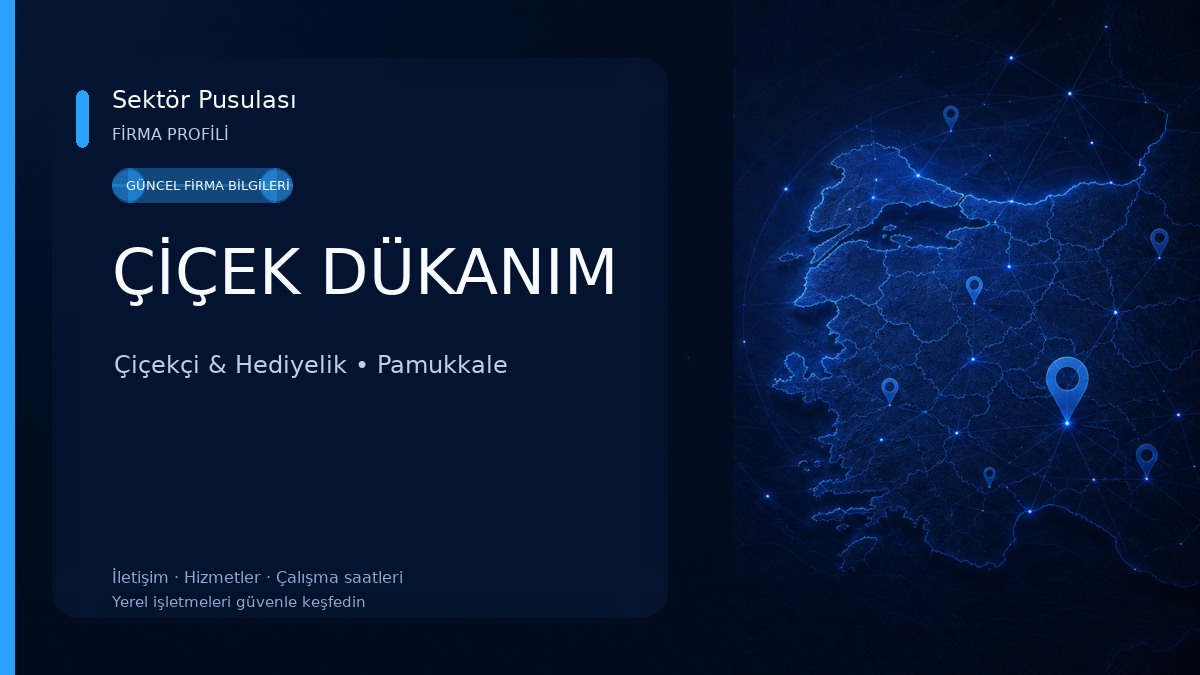 ÇİÇEK DÜKANIM 