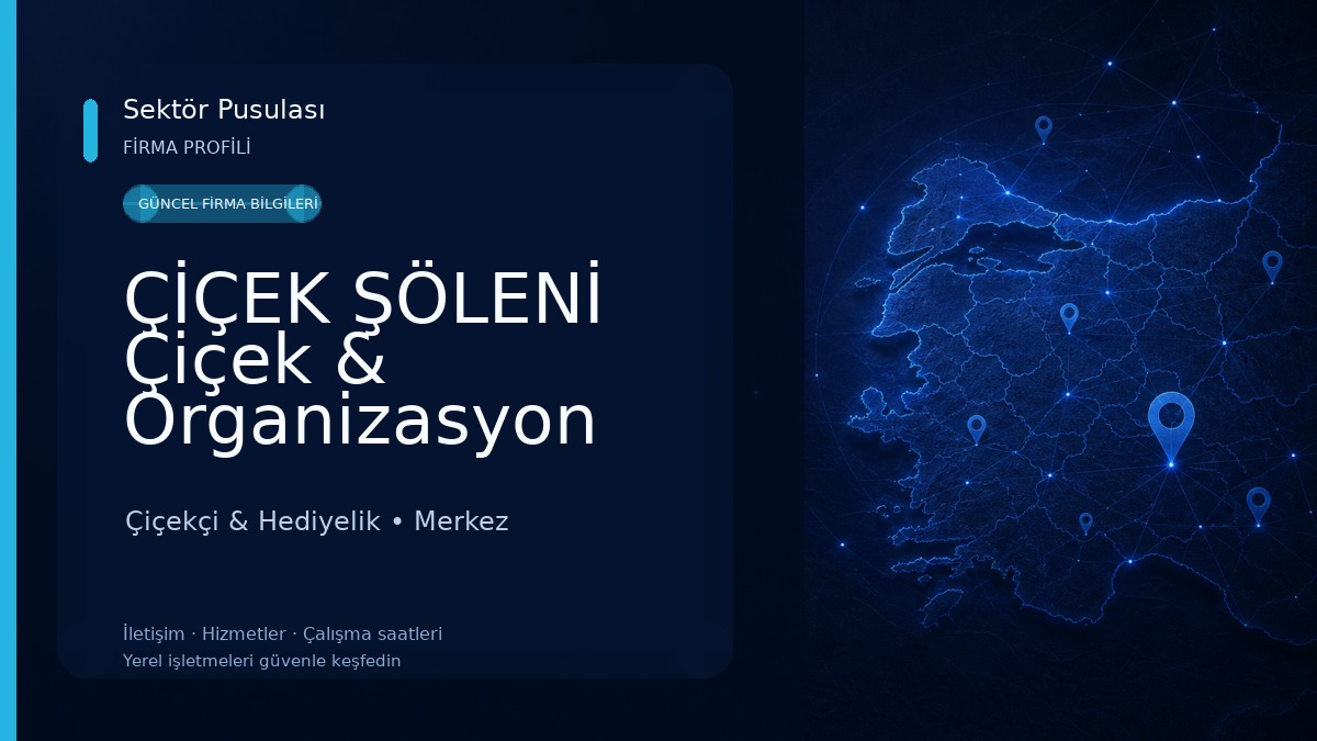 ÇİÇEK ŞÖLENİ Çiçek & Organizasyon